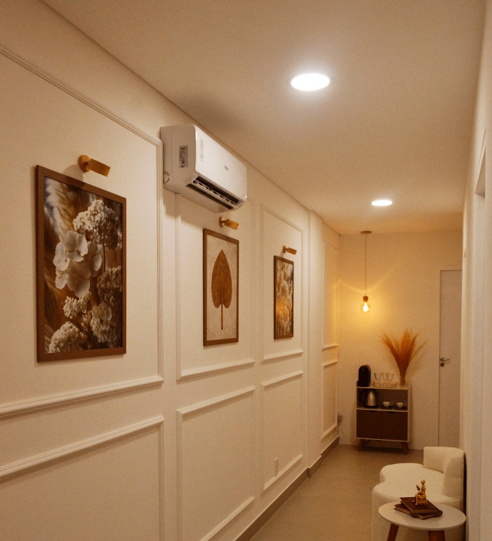 Seo Ketamine - Doc-Rep A calm, softly lit treatment-room corridor in a modern clinic