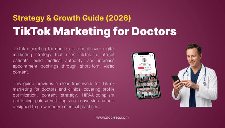 Guide for doctors using TikTok marketing