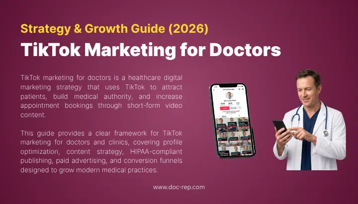 Guide for doctors using TikTok marketing