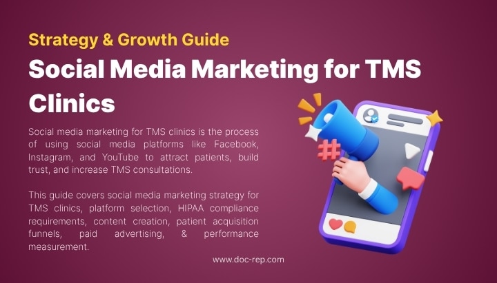 Social Media Marketing for TMS therapy clinics
