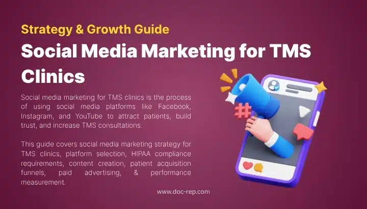 Social Media Marketing for TMS therapy clinics