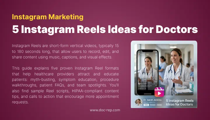 5 Instagram Reels Ideas for Doctors