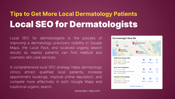 Local SEO Guide for Dermatologists